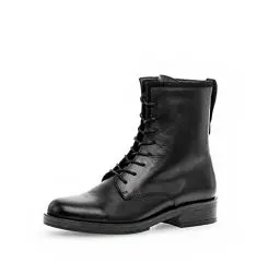 Produktbild: Gabor Damen Schnürstiefeletten, Frauen Stiefeletten,Wechselfußbett,Best Fitting,schnürboots,Winterstiefeletten,Boots,schwarz,39 EU / 6 UK