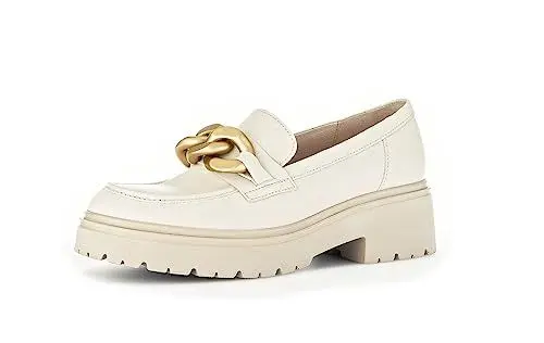 Produktbild: Gabor Damen Slipper, Frauen Slip On,Best Fitting,Schlupfschuhe,schluepfschuhe,College Schuhe,Businessschuhe,Panna (Gold matt),39 EU / 6 UK