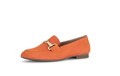 Produktbild: Gabor Damen Slipper, Frauen Slip On,schluepfschuhe,College Schuhe,Businessschuhe,Slip-ons,Mokassins,Halbschuhe,Pumpkin(Gold matt),40 EU / 6.5 UK