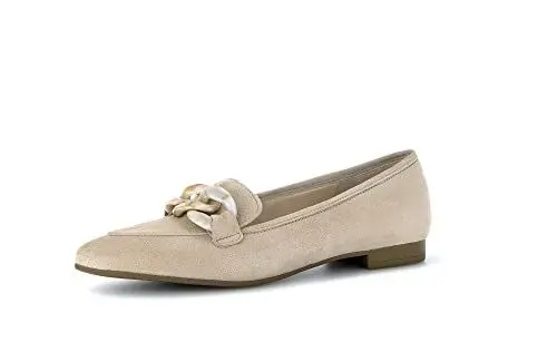 Produktbild: Gabor Damen Slipper, Frauen Slip On,College Schuhe,Businessschuhe,Slip-ons,Mokassins,Halbschuhe,Slides,Loafer,Desert (Natur),39 EU / 6 UK