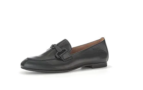 Produktbild: Gabor Damen Slipper, Frauen Slip On,Slip-ons,Mokassins,Halbschuhe,Schlupfschuhe,schluepfschuhe,College Schuhe,Slides,schwarz (Uni),42.5 EU / 8.5 UK