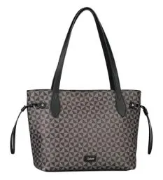 Produktbild: Gabor bags Barina Damen Shopper Umhängetasche Reißverschluss Groß Schwarz