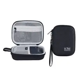 Produktbild: Gadget Organizer Case für Reise-Router GL-AXT1800/ MT1300/ SFT1200/ E750, Ladegeräte, Kabel und Zubehör, robuste und langlebige Tasche, Handtragetasche aus Eva, stoßfest, wasserabweisend (Black)