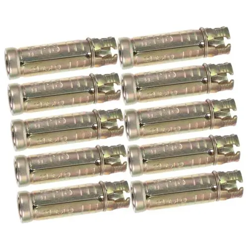 Produktbild: Gadpiparty Rändelbolzen Für Beton 10 Stück M8 X 50 Mm Stahl-spreizanker-set Für Massiven Beton