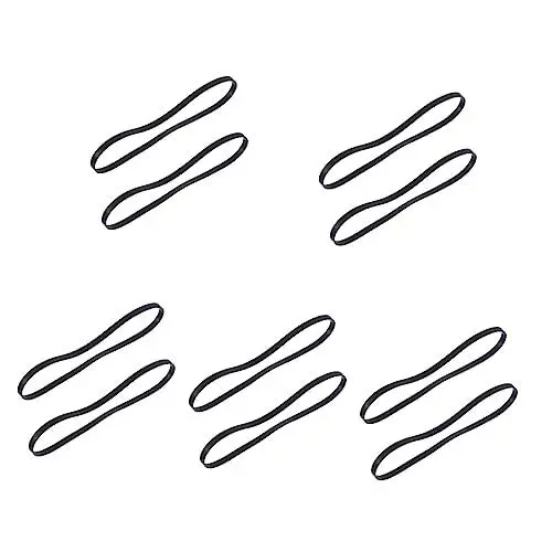 Produktbild: Gadpiparty 5sets Plattenspieler Gürtel Gummi Band Fit für Plattenspieler Ersatz Gürtel Einfache Installation 2 Stücke * 5