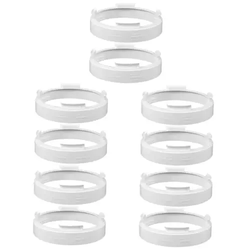 Produktbild: Gadpiparty 10 Stk Schnittstelle zum Klimakanal Zubehör für tragbare Klimaanlagen Abluftadapter für Klimaanlage Luftauslassschlauch Adapter Tragbare Klimaanlage Zubehör -Kanalanschluss Weiß