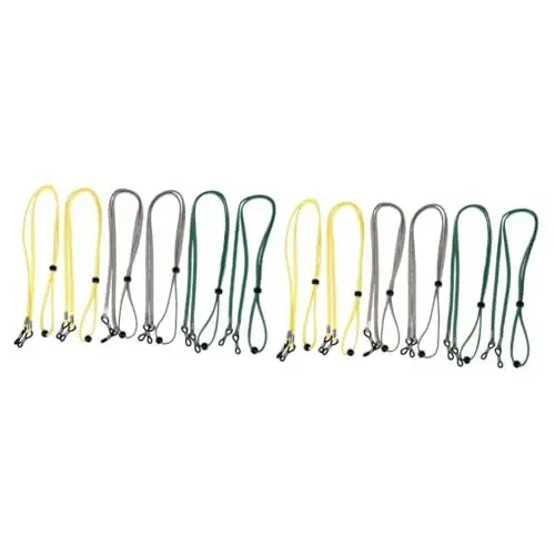 Produktbild: Gadpiparty 12 Stk Brille Seil Brillenhalterkette Sonnenbrillenhalter Jalousie-halterungen Schwimmendes Umhängeband Für Sonnenbrillen Verstellbare Brille Brillenband Sport Wildleder-