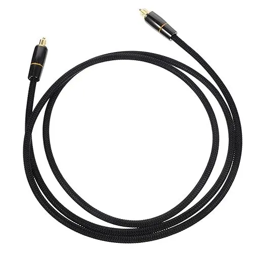 Produktbild: Gadpiparty 1.5m Glasfaserkabel Optisches Audiokabel Stecker Stecker Kabel Für Heimkino Soundbar Robuste Klangübertragung