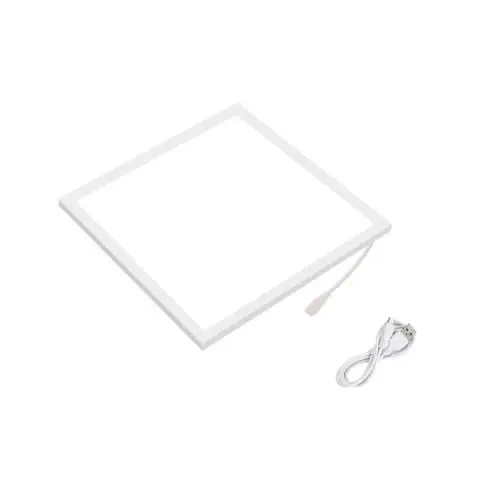 Produktbild: Gadpiparty 1Stk Lichtplatte LED-Fotolicht Tragbares Licht für die Fotografie LED-Panel LED-Kit leichte Tafel schattenloses Lichtpanel LED-Lichtpaneel Weiß