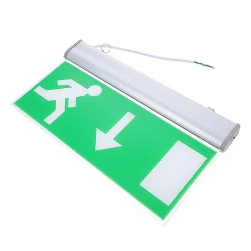 Produktbild: Gadpiparty 1Stk Sicherheitslicht dekorative Glühbirne spülen Up- und Downlights im Außenbereich Befestigung Wandlampe die schule school Sicherheits-Fluchtlicht geführtes Notlicht Aluminium