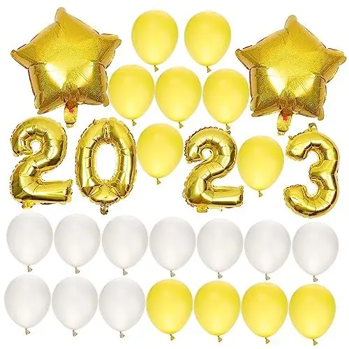 Produktbild: Gadpiparty 2023 Neujahr Party Ballons Set Graduierung Party Dekorationen Geburtstag Ballons Dekorationen