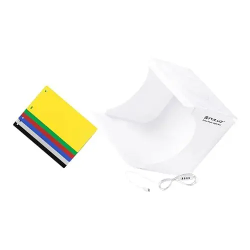 Produktbild: Gadpiparty 1 Satz Fotografie-leuchtkasten Professionelles Schießzelt Klappbarer Leuchtkasten Mini-fotolichtbox Leuchtkasten Für Schmuckfotografie Studiofotografie-Box Led Weiß Tragbar Fotobox