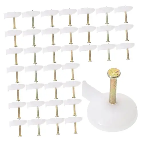 Produktbild: Gadpiparty 1 Satz Wandbolzen Gemeinsam Nägel Mauernagel Reißzwecken Schrauben Panel Korkplatte Nagel Charms Hängend Leibung Hammer Signalhörner Beton Schälen Ziegel Loch Silver Metall 100st