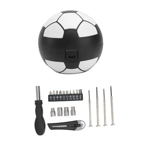 Produktbild: Gadpiparty Fußballförmiger Schraubendrehersatz Mehrzweck-einstellwerkzeug Aus Karbonstahl Ohne Griff für Die Reparatur Von Elektronik
