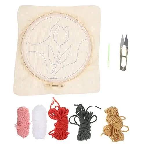 Produktbild: Gadpiparty 1 Set DIY Material Set Stick Kreuznadeln Anzug Für Handarbeitswerkzeug Nähen Basteln Bastelwerkzeuge Anfänger Nadelstanz Sets Sets DIY Sticharbeiten
