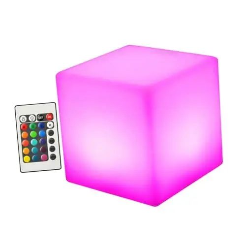 Produktbild: Gadpiparty 1 Stk Leuchtender Lichtwürfel Stühle Für Draußen Außenlicht Stühle Für Kinder Glühwürfel Rgb-lampe Partylichter Lampara De Escritorio Geführt Kinderstuhl Farbe Sport Nachtlicht Led