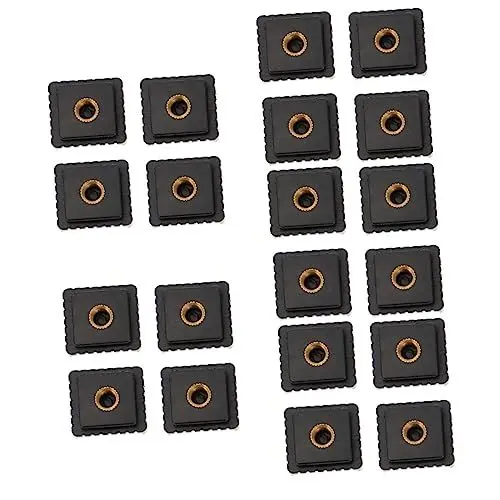 Produktbild: Gadpiparty 20 STK Blitzschuhhalterung leuchtfackel taschenlampen Flash Light flashlihgt eine Taschenlampe Licht Steckdose Hitzewallungen Halterung für Monitor Halterung für Blitz Bauch Black