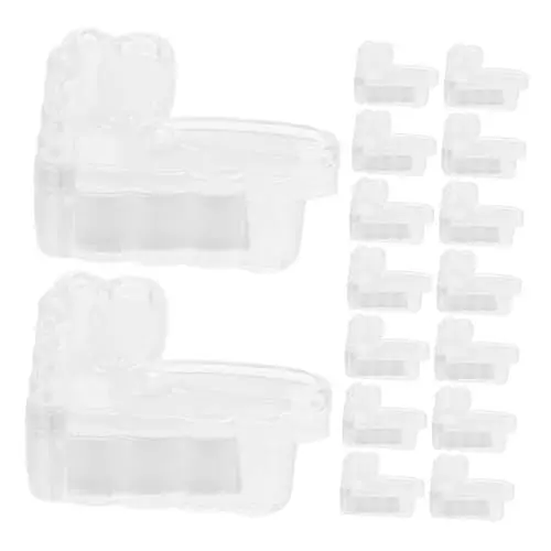 Produktbild: Gadpiparty 20 Stück Möbel Eckenschützer Scharfe Eckenschützer Transparente Eckenschützer Transparente Wandmöbel Stoßstange