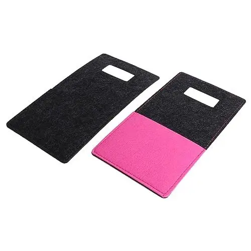 Produktbild: Gadpiparty 2St Filz Wandschalter Aufkleber Handy Aufbewahrung Hängetasche handyhalterung Steckdose handyhalter Steckdose Ladegeräte für Mobiltelefone Stand tragbares Ladegerät Handyladegerät
