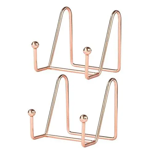 Produktbild: Gadpiparty 2Stücke Visitenkartenhalter Aus Roségold Für Schreibtischorganisation Und Präsentation Von Fotos Kleinen Kunstwerken Und Rezepten Stilvolles Design Für Zuhause