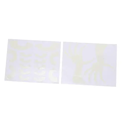 Produktbild: Gadpiparty 2 Blätter Halloween Fluoreszierende Aufkleber Fluoreszierendes Wandtattoo Leuchtende Wandtattoos Fledermausaufkleber Wandaufkleber Spukhaus Dekor Halloween Leuchtende Aufkleber