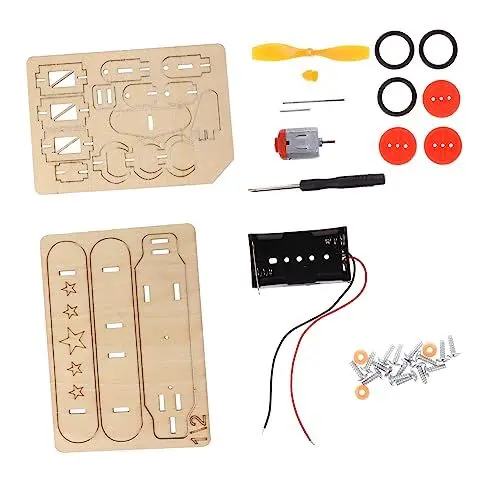 Produktbild: Gadpiparty 2 Sätze handgefertigtes Flugzeugspielzeug für kinderspielzeug Flugzeug Bastelset holzbausatz Toys Flugzeugmodell selber Bauen Kinderflugzeugspielzeug hölzern