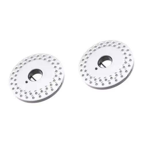 Produktbild: Gadpiparty 2 Stücke 48 48 Camping Lampe Batterie Betrieben Zelt Licht Für Outdoor Terrasse Regenschirm Notfall Leds Silber