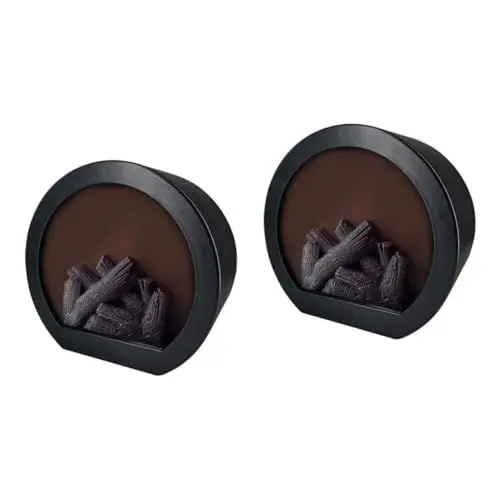 Produktbild: Gadpiparty 2st Simulierte Kaminwindlampe Tischlampe Led-dekor Künstliche Flammenlampe Wohnzimmerlicht Geführte Laternen Künstlicher Kamin Led-flammenlampe Kaminlampe Plastik Mode Nachtlicht