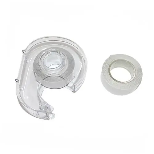 Produktbild: Gadpiparty 2stücke Pack Transparentes Doppelseitiges Klebeband Für Kleidung -aufkleberrolle Für - Kleidungshersteller