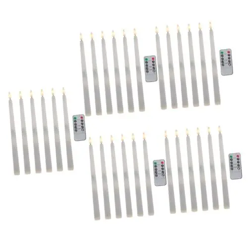 Produktbild: Gadpiparty 30 Stk 3D-Kerzenlicht hochzeitsdeko the hallow flammenlose Votivkerzen Weihnachtskerzen für Fenster Bongkerzen Teelichthalter flammenlose Leuchter flammenlose Kerzen Fernbedienung