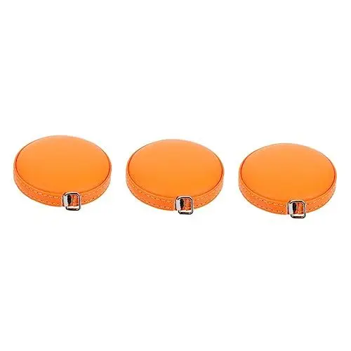 Produktbild: Gadpiparty 3St Maßband aus Leder messen kleines Maßband runden maßkrug messband Werkzeug digitales Maßband flexibles Maßband einziehbares Maßband flexibel Klebeband weiches Lineal Student Abs