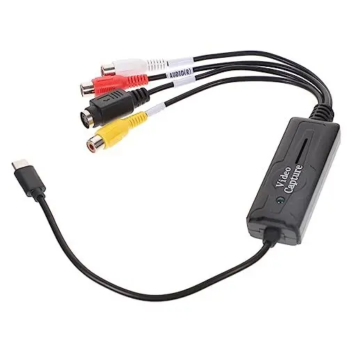 Produktbild: Gadpiparty 3 Stück Av Capture Karte Stream Aufnahmekarte Av Video Capture Karte Video Capture Für Telefon Tragbares Video Capture Gerät USB Video Capture Karte Aufnahmezubehör