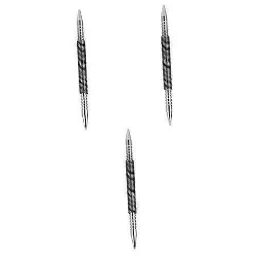 Produktbild: Gadpiparty 3st Frühlingspunsch Eigenschaften Des Nagelsetzers Feder Nagelstanze Lipgloss-kits Kleiner Nagelsetzer Handnagler Markanter Schlag Steckdose Wandhalter Stahl Silver