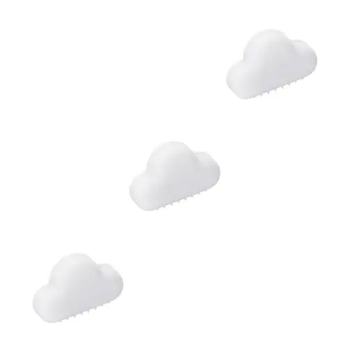 Produktbild: Gadpiparty 3st Nachtlampe Wolke Nachtlicht Kinderzimmerlampe Nachtlicht Für Kinderzimmer Babylicht Intelligentes Nachtlicht Süße Wolkenlampe Led-softlight Gebührenpflichtig Wandlampe Weiß