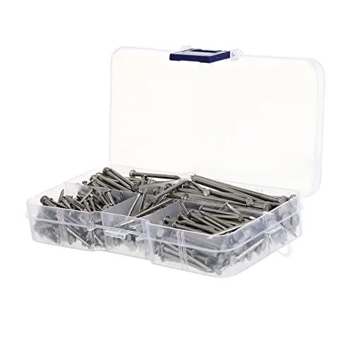 Produktbild: Gadpiparty 460stücke Teiliges Nagelsortiment Aus Edelstahl Für Holzarbeiten Zum Aufhängen Von Bildern Für -projekte Robust Rostfrei Und Einfach Zu Verwenden