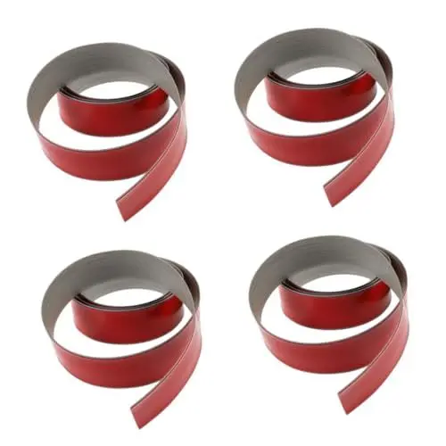 Produktbild: Gadpiparty 4 Rollen Holzbodenkantenstreifen Hartholzbodenreparatur Laminat Holzböden Türübergangsstreifen Bodenübergangsstreifen Zu Fliesen Selbstklebender Teppichschwellen