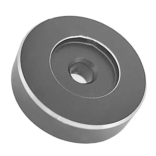 Produktbild: Gadpiparty 4stücke Aluminium Schallplattenadapter Robuster Plattenspieler-zubehör Für Nahtloses Abspielen Von Großen Löchern Hohe Stabilität Und Klangqualität Für Djs Und