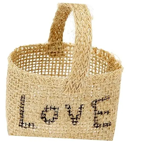 Produktbild: Gadpiparty 4 Stücke Jungen Und Mädchen Taschen Blumenkorb Dekorative Süßigkeiten Lagerung Taschen Hochzeit Liefert Für Weihnachten