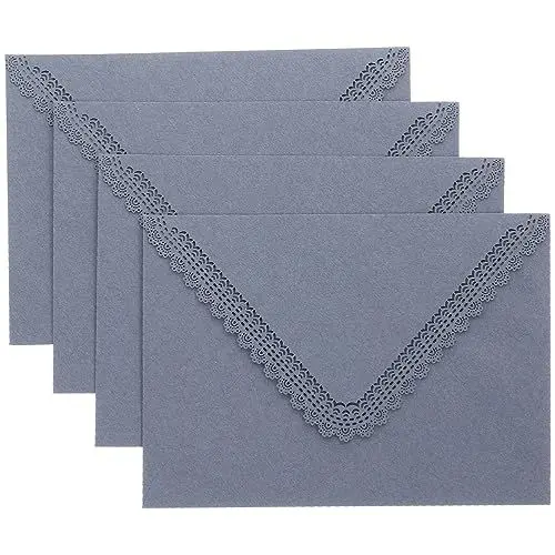 Produktbild: Gadpiparty 4 Stück Hochzeitseinladung Brautpartyeinladungen Mit Umschlägen Danke Karten Umschläge Einladungen Zur Brautparty Geschlecht Enthüllen Einladungen Papierstau Grußkarte Postkarte