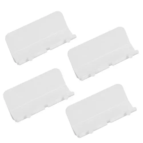 Produktbild: Gadpiparty 4 Stück handyhalter wandkonvektor wandbehang telefonständer Cellphone Holder Handy-ständer Bike Phone Holder Lagerung Halterung Veranstalter Ladestation Lagerregal Plastik Weiß