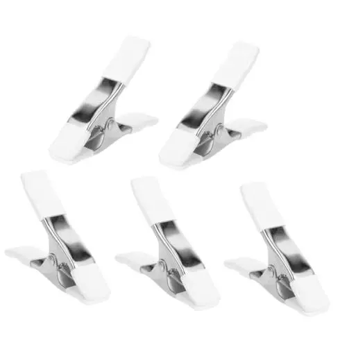 Produktbild: Gadpiparty 5st A-förmiger Clip-federclip Kulissenhalter Strandtuch-clip Federklemmen Foto-federclips Gewächshausklammern Hintergrundhalter-clips Kleine Klammern Badetuch Pvc Einweg