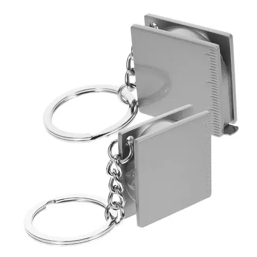Produktbild: Gadpiparty 3 Sets Hochpräzises Mini-maßband Als Schlüsselanhänger 1 M Einziehbares Maßband Für Schlüsselanhänger Für Partys Feiern 2 Stück * 3