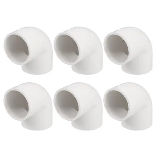 Produktbild: Gadpiparty Pvc-winkelstücke Mit 50 Mm Innendurchmesser Rechtwinklige Anschlüsse Für Wasserversorgungs-gartenprojekte