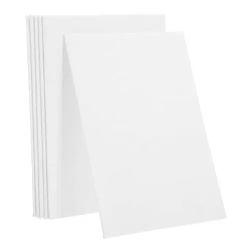 Produktbild: Gadpiparty 6 Stück zum Malen Kunsttafeln zum Malen Kunstbedarf Malutensilien Farbtafel Handwerksbedarf Holz Weiß
