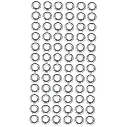 Produktbild: Gadpiparty 80stücke Hitzebeständige Aluminiumfolie Brennerabdeckungen Für Gasherd Öl Und Schmutzschutz Für Küche Wiederverwendbar Runde Form Einfach Zu Reinigen
