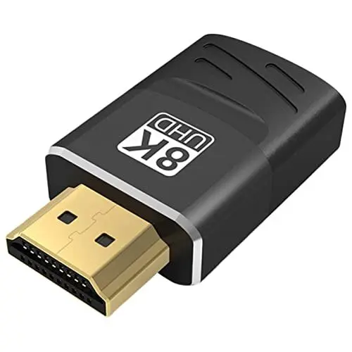 Produktbild: Gadpiparty 8k-tv- Auf Buchse Gehäuse Aus Aluminiumlegierung Kabeladapter Für Tv-Monitor Laptop-projektor
