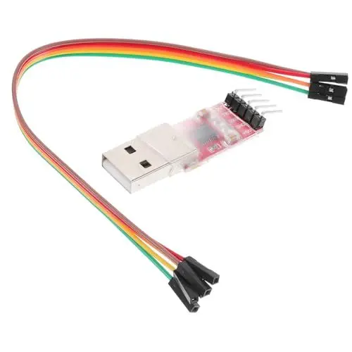 Produktbild: Gadpiparty Usb-zu-6pin-anschlussmodul USB-konverter Integrierte Vollgeschwindigkeit 12 Mbit/s Zufällige Farbe Weit Verbreitet in Projekten
