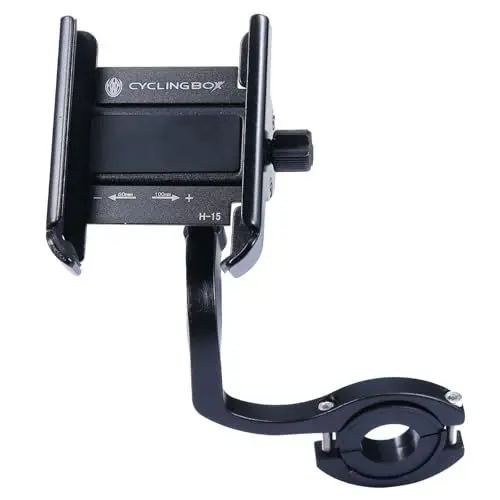 Produktbild: Gadpiparty Fahrrad Handyhalterung Aluminium Fahrrad Handyhalter Handy Ständer Aluminiumlegierung Handyhalterung Für Fahrradlenker