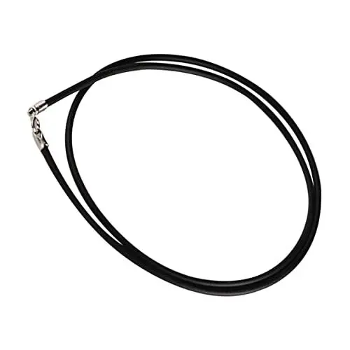 Produktbild: Gadpiparty Gewachste Halskette mit Verschluss Schwarzes Lederband für DIY Schmuck Vielseitig Einsetzbar für Armbänder und Anhänger für Familie