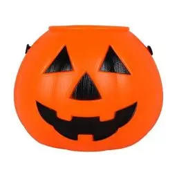 Produktbild: Gadpiparty Laternendekor Halloween- Körbe Halloween-körbe Kürbis Eimer Trick-or-Treat-töpfe Laterne Dekorativ Süßigkeiten Eimer Süßes Oder Kürbis-Tasche Dekorativer Eimer Kind Süssigkeit